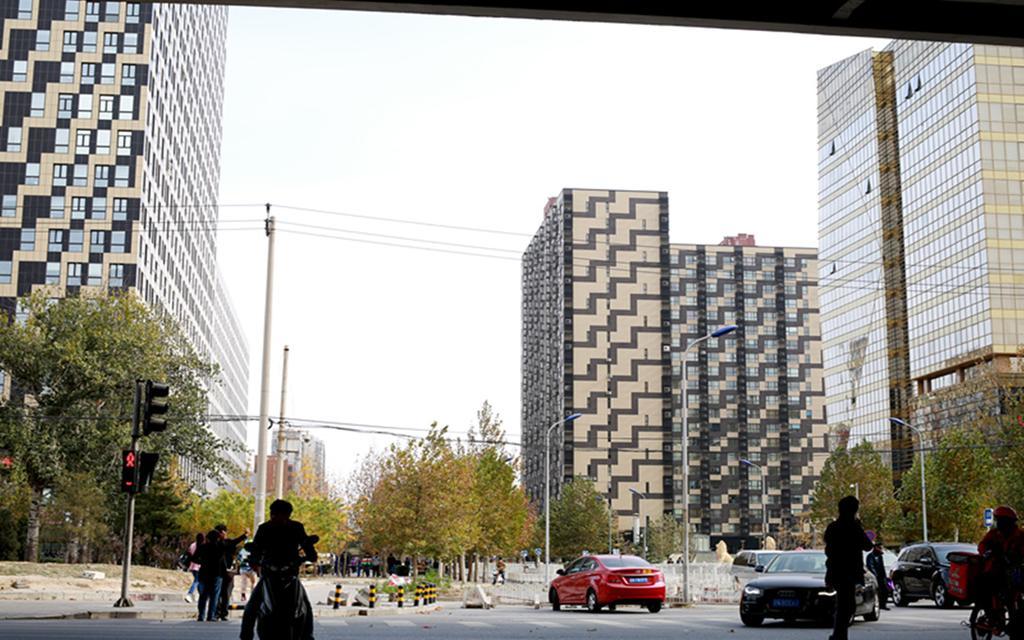 China Sunshine Apartment Dacheng Pechino Esterno foto
